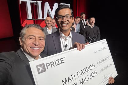 La startup de Houston recibió US$50 millones tras resultar ganadora del concurso internacional XPrize Carbon Removal