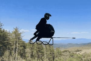 La startup europea Volonaut anunció oficialmente el inicio de las reservas para su motocicleta voadora (Foto: Captura de video)