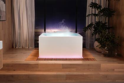 La Stillness Bath permite tomar baños al estilo japonés