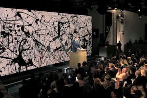La subasta de la obra de Jackson Pollock, en Christie's de Nueva York