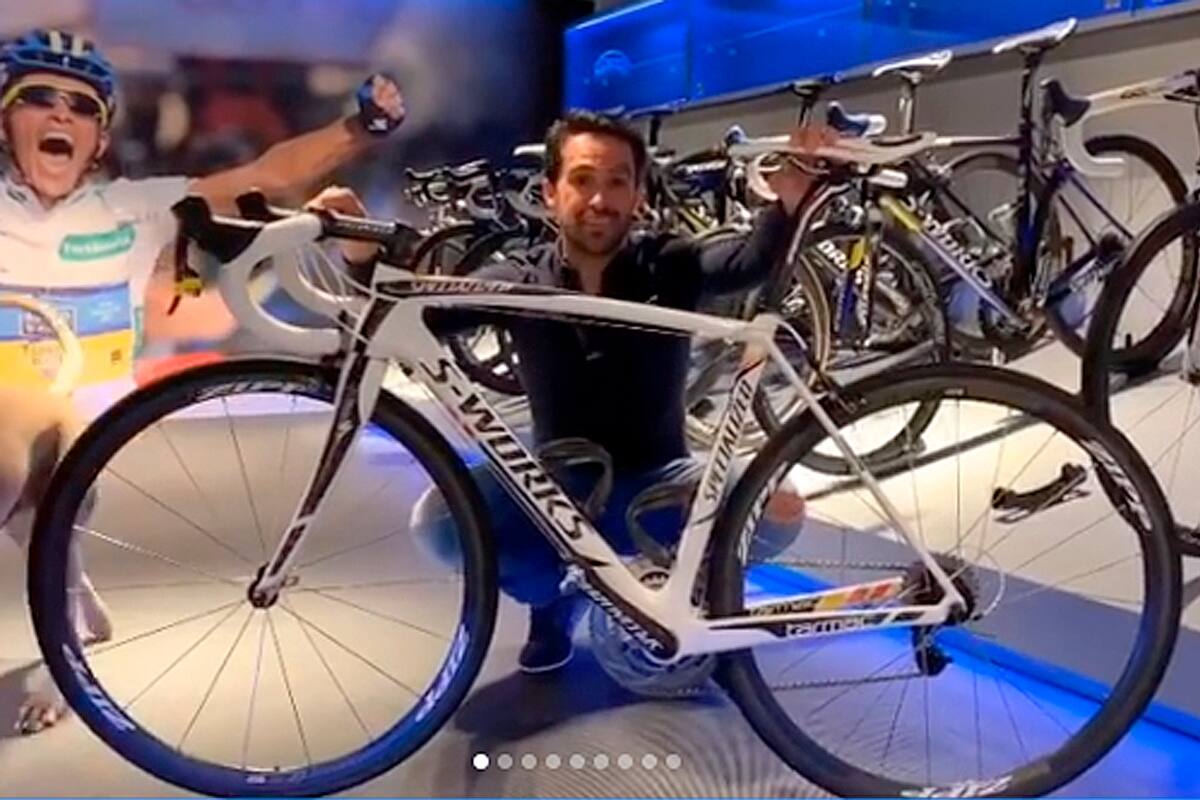 La subasta de un ciclista español que hizo colapsar la plataforma de eBay.