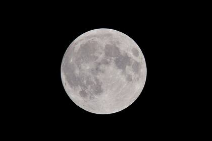 La superluna podrá verse el próximo 17 de octubre (imagen ilustrativa)