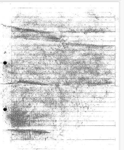 La supuesta carta con tinta invisible que pretendieron entregarle a Sena