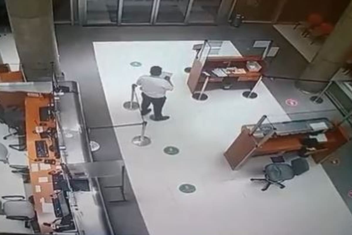 La supuesta recepción del guardia del Sanatorio Finochietto