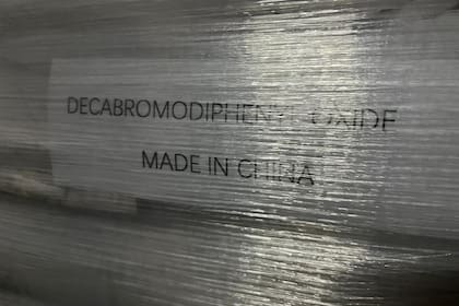 La sustancia cancerígena confiscada por la Aduana