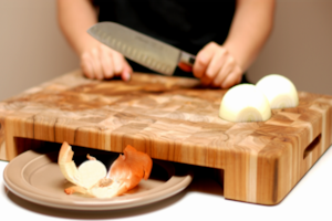 La tabla de madera suele quedar con olor aunque se utilicen productos de limpieza.