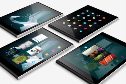 La tableta Jolla tiene una pantalla de 7,85 pulgadas, chip Atom de cuatro núcleos y corre Sailfish 2.0, una distribución de Linux capaz de usar aplicaciones Android