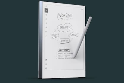 La tableta ReMarkable 2 tiene una pantalla similar a la tinta electrónica para asegurar su visibilidad a la luz directa y mejorar su autonomía