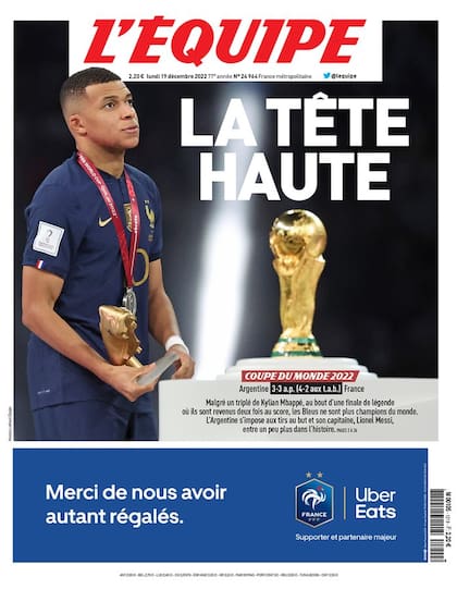 La tapa de L'Équipe