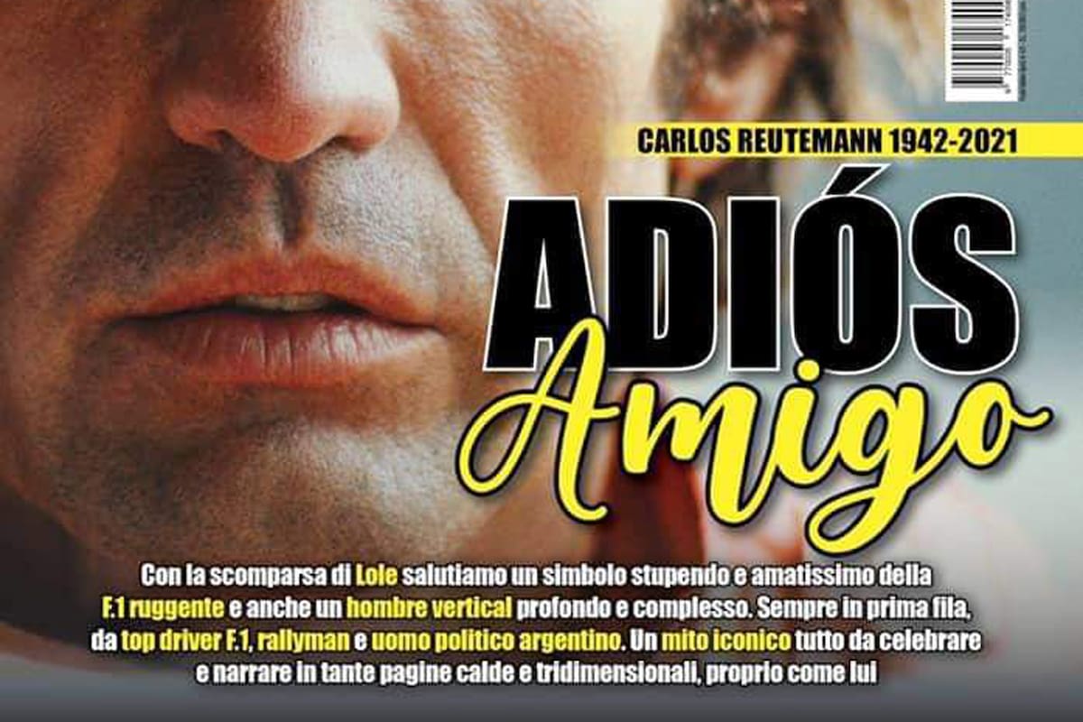 La tapa de Auto Sprint y su homenaje al gran Carlos Reutemann