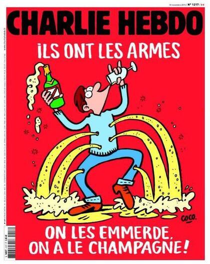 La tapa de Charlie Hebdo tras los atentados en París