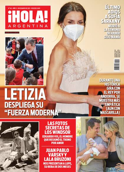 La tapa de esta semana de revista ¡Hola! Argentina