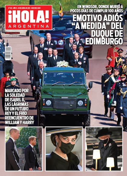 La tapa de esta semana de revista ¡Hola! Argentina