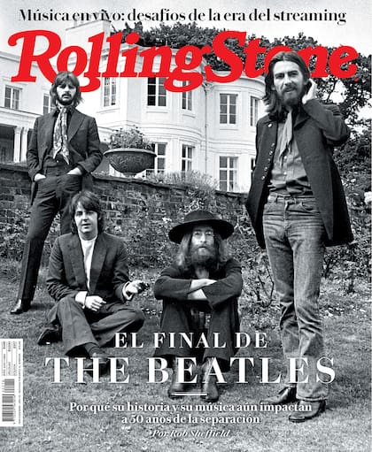 La tapa de la edición de septiembre de Rolling Stone con The Beatles