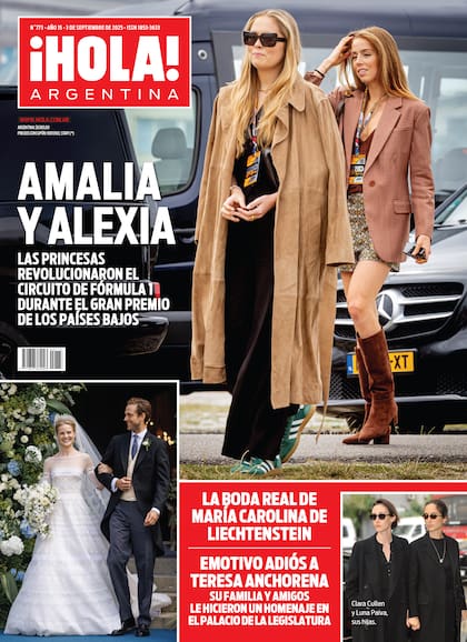 La tapa de la revista ¡HOLA! Argentina de esta semana