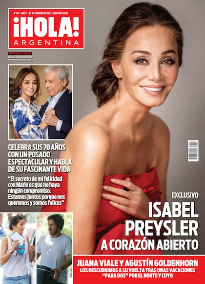 La tapa de la revista ¡Hola! Argentina de esta semana