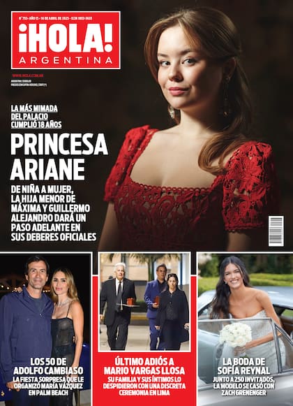 La tapa de la revista ¡HOLA! Argentina de esta semana.