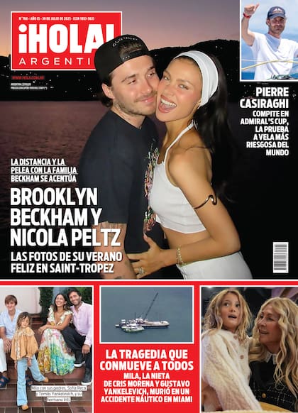 La tapa de la revista ¡HOLA! Argentina de esta semana.