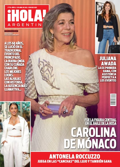 La tapa de la revista ¡HOLA! Argentina de esta semana.