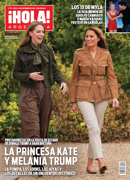 La tapa de la revista ¡HOLA! Argentina de esta semana