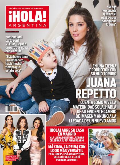 La tapa de la revista ¡Hola! Argentina de esta semana
