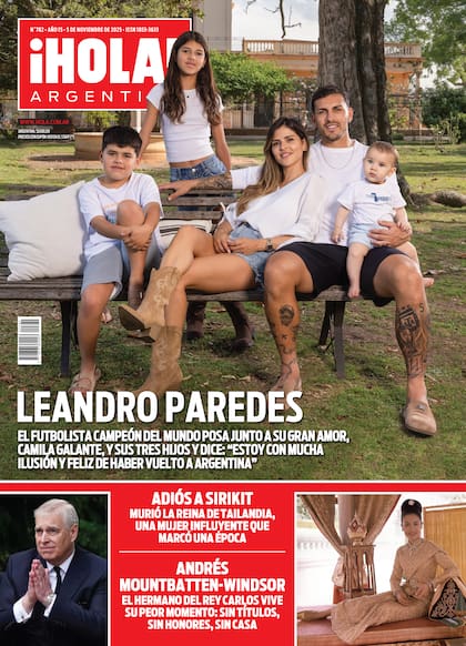 La tapa de la revista ¡HOLA! Argentina de esta semana