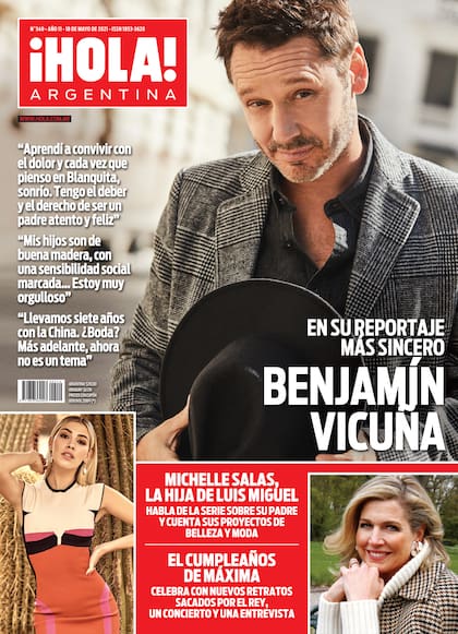 La tapa de la revista ¡Hola! Argentina de esta semana.