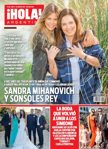 La tapa de la revista ¡Hola! de esta semana.