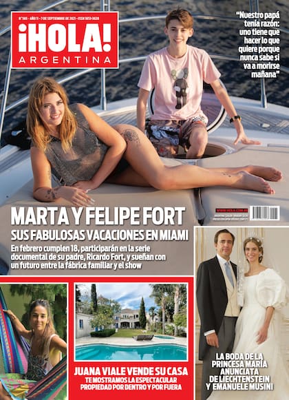 La tapa de la revista ¡Hola! de esta semana.