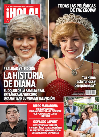 La tapa de revista ¡Hola! Argentina de esta semana.