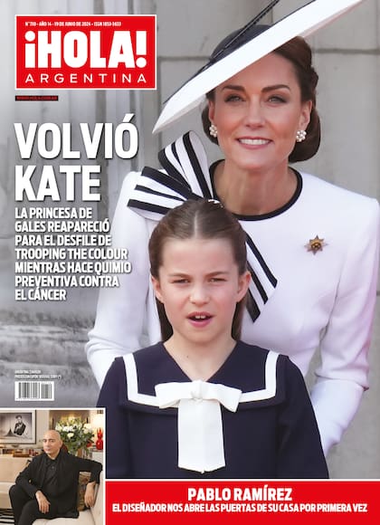 La tapa de revista ¡Hola! de esta semana.