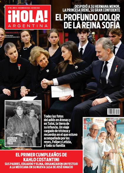 La tapa de revista ¡Hola! de esta semana