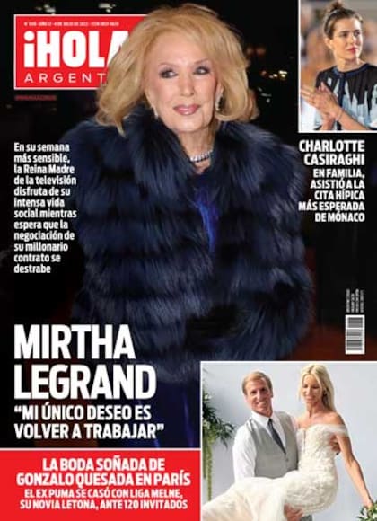 La tapa de revista ¡Hola! de esta semana.