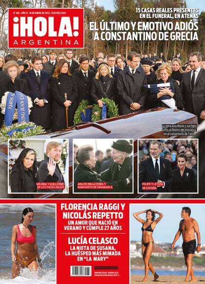 La tapa de revista ¡Hola! de esta semana