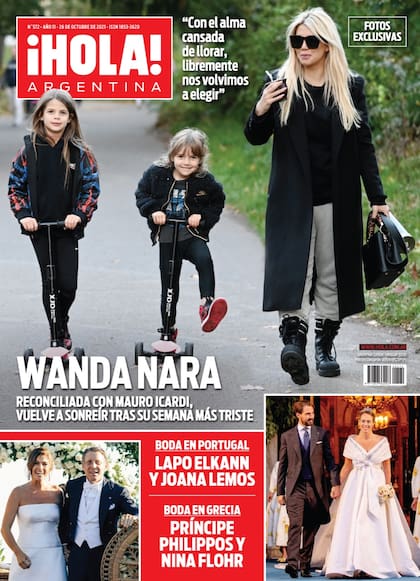 La tapa de revista ¡Hola! de esta semana