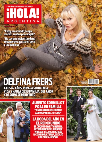 La tapa de revista ¡Hola! de esta semana.