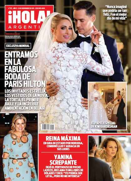 La tapa de revista ¡Hola! de esta semana.