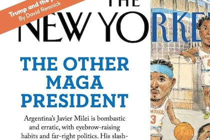 La tapa de The New Yorker con la crónica de Jon Lee Anderson sobre Milei