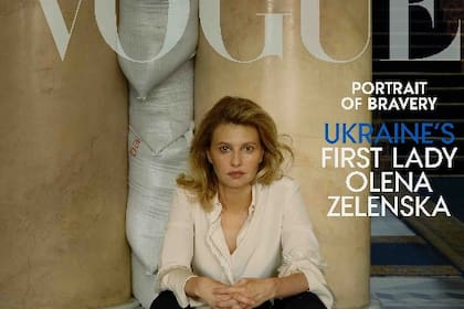 La tapa de Vogue con una entrevista exclusiva a la primera dama de Ucrania Olena Zelenska