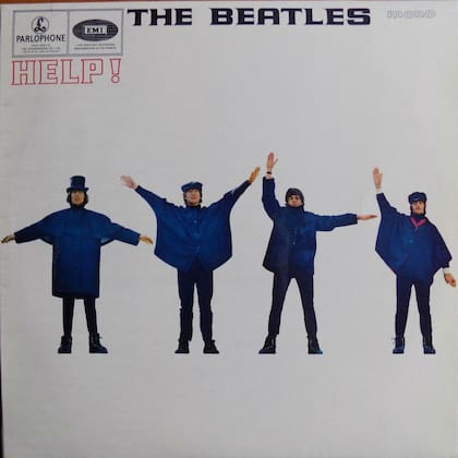 La tapa del disco Help!