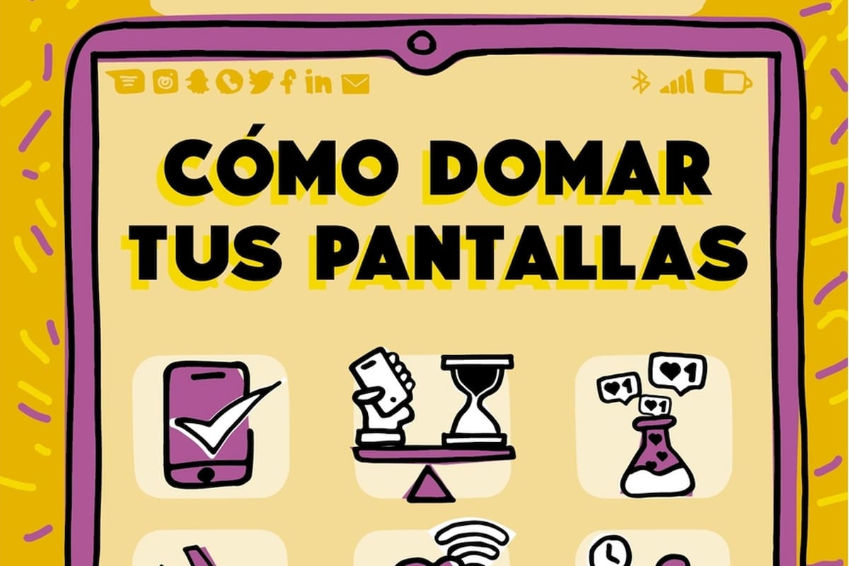 La tapa del libro Cómo domar tus pantallas