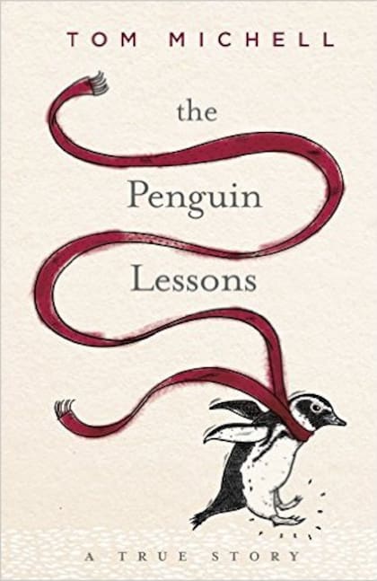 La tapa del libro "The Penguin Lessons"