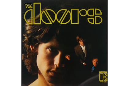 La tapa del vinilo del albúm debut de The Doors, editado en 1967