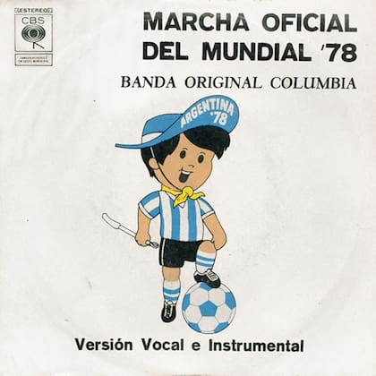 La tapa del vinilo del Mundial 78