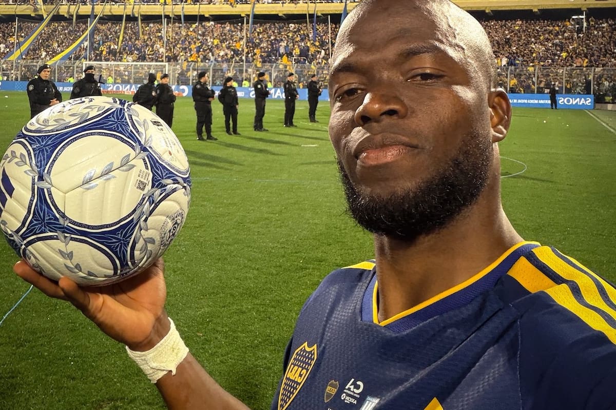 La tarde soñada de Enner Valencia: el ecuatoriano marcó los tres goles en la remontada de Boca ante Racing, por la Copa Argentina