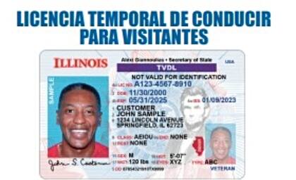 La tarjeta es emitida con una leyenda en la parte superior con las siglas TVDL