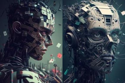 La tecnología indicó que la IA fuera de control podría acabar con el mundo (Foto: MidJourney)