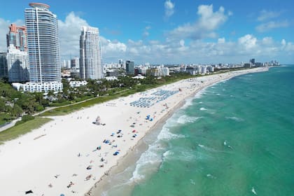 La temperatura del agua frente a las costas de Florida alcanzó niveles récord