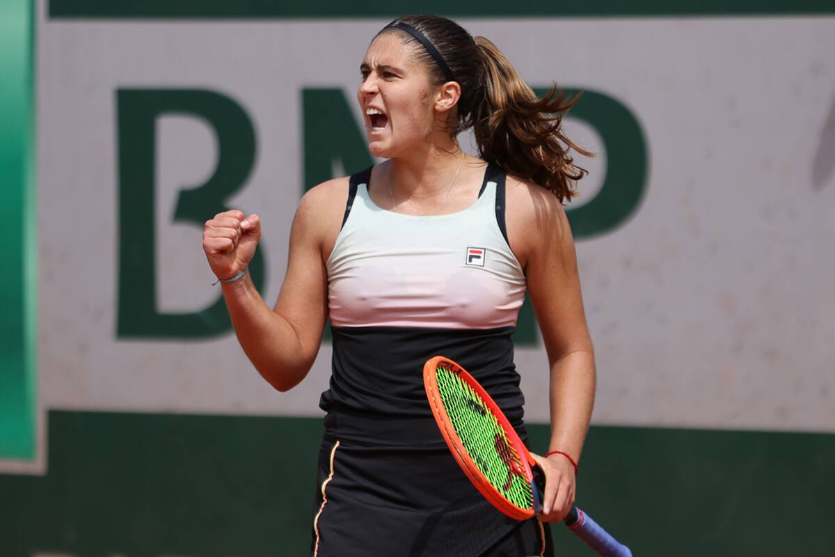 La tenista argentina Julia Riera se clasificó para jugar, por primera vez, en Roland Garros