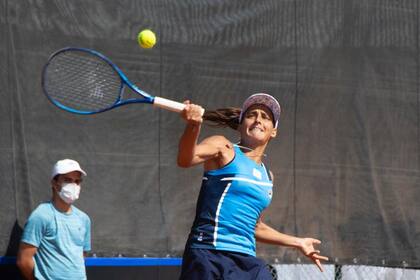 La tenista María Lourdes Carlé se convirtió en la mejor argentina del ranking WTA.